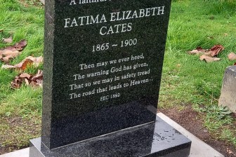 Grave of Fatima Elizabeth Cates (1865-1900)